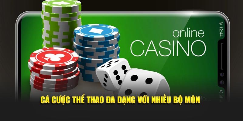 Cá cược thể thao đa dạng với nhiều bộ môn